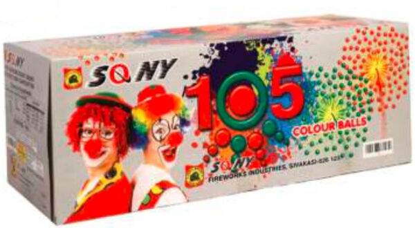 105 Color balls (12 Shot)